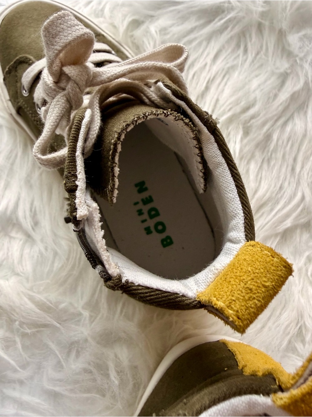 Mini Boden High Top Sneakers - Picture 6 of 10